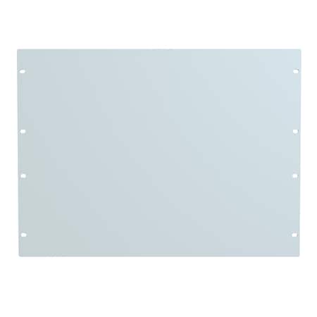 Hammond 8U FLAT STEEL RACK Panel PBPS19014LG2